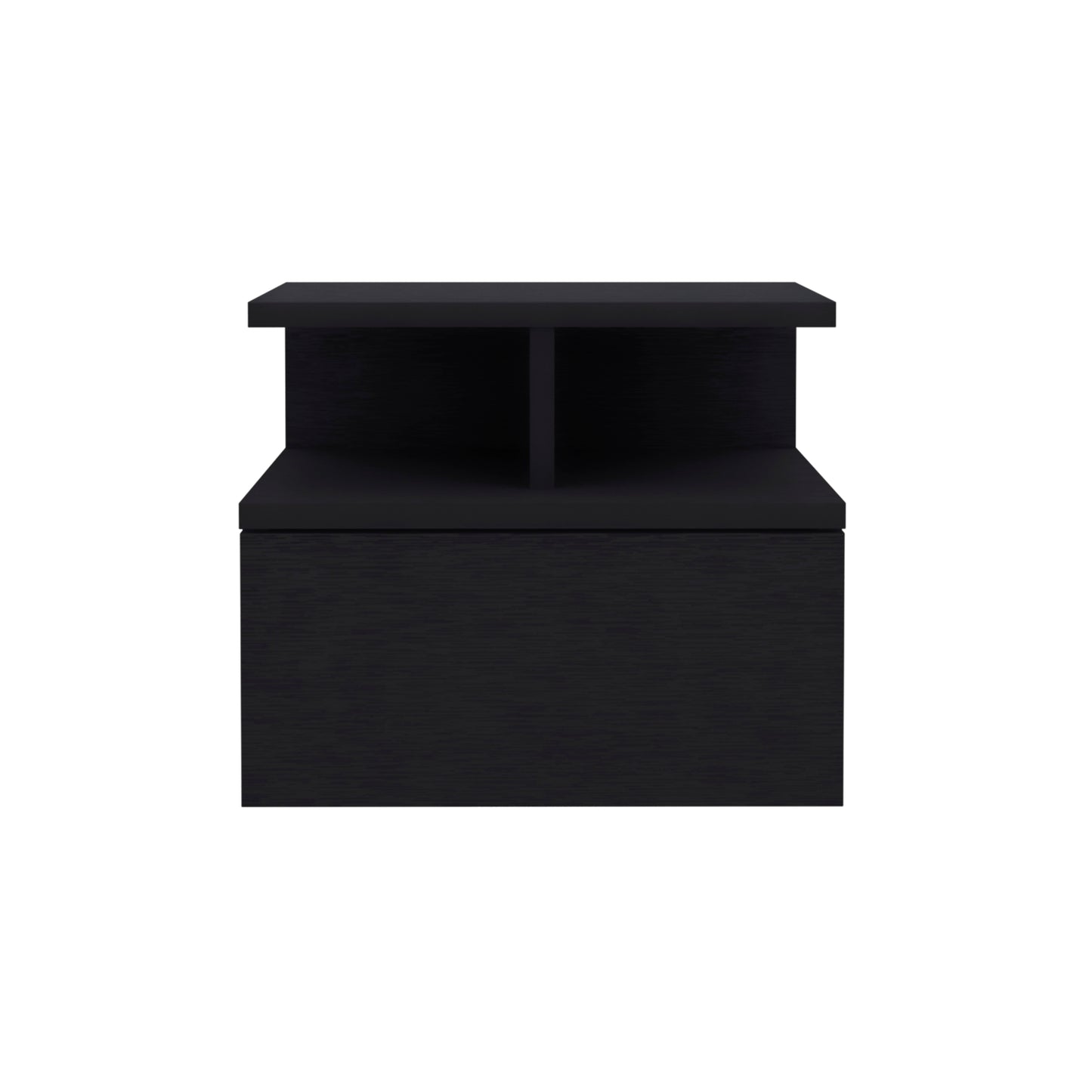 Kenya 2 Piece Bedroom Set - Black Armoire and Dresser