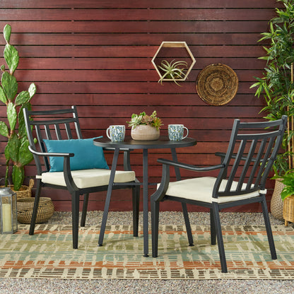 Hudson Outdoor Bistro Set for 2