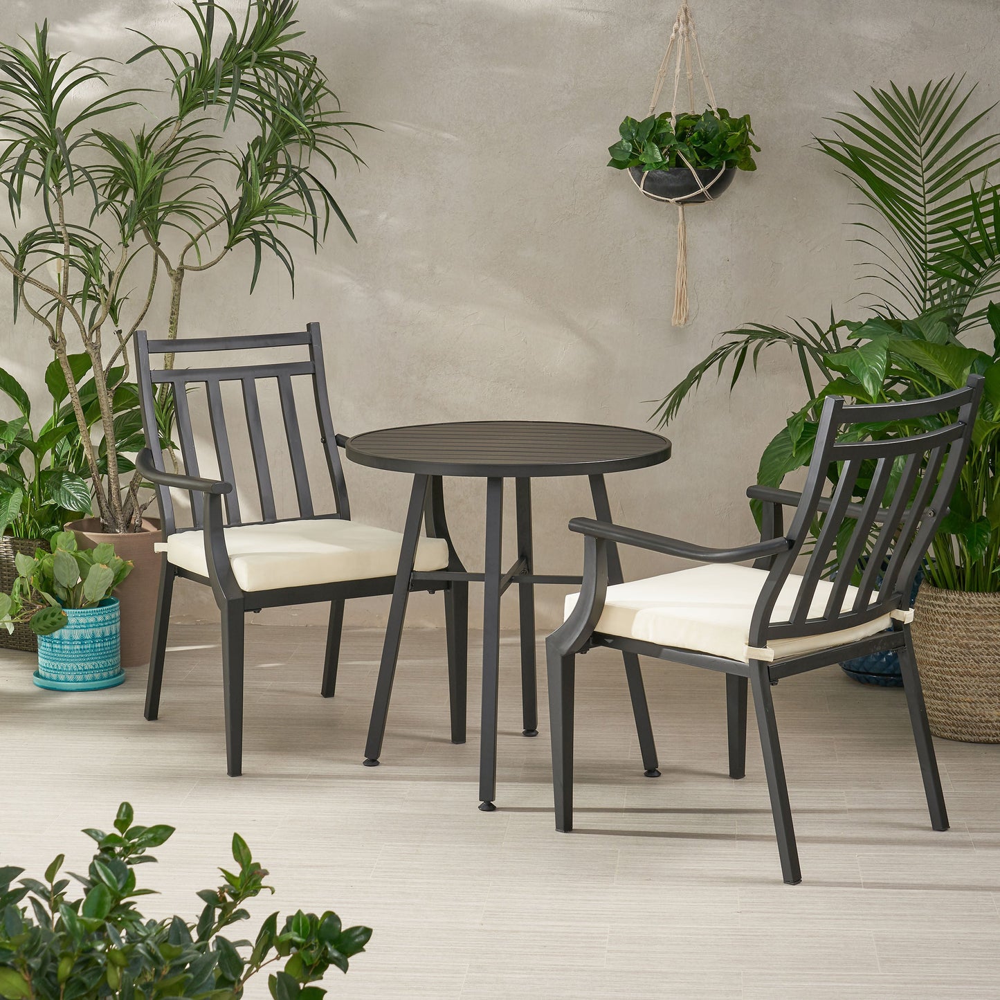 Hudson Outdoor Bistro Set for 2