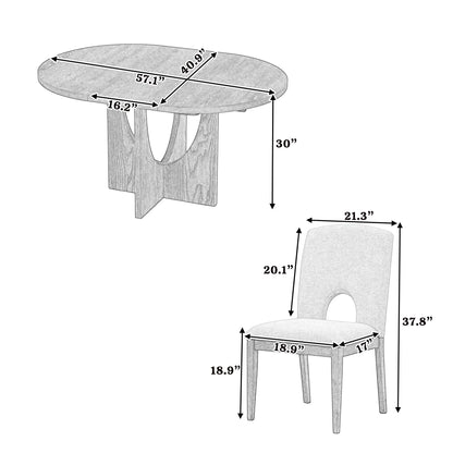 Camden Extendable Dining Table Set