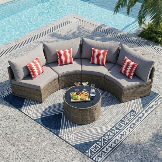Malibu Coast Outdoor Conversation Set