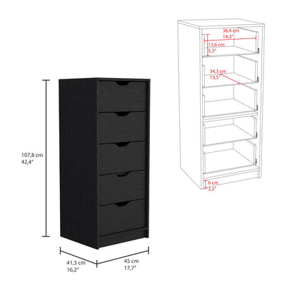 Bennett 2 Piece Bedroom Set - Black