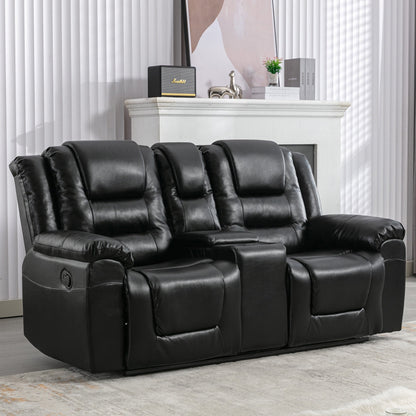 Classic 6-Seat Home Theater Recliner Sofa Set