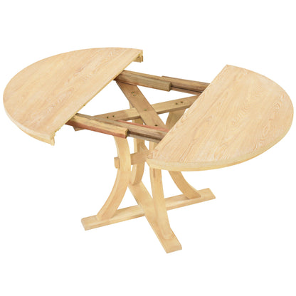 Rowan Oval Extendable Dining Set for 4