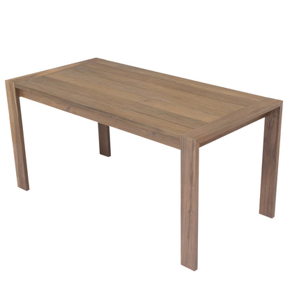 Solana Acacia Wood Outdoor Dining Set for 6